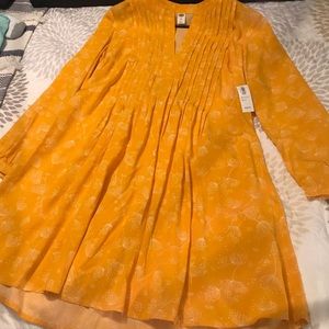 Mustard XS Fall Old Navy Dress
